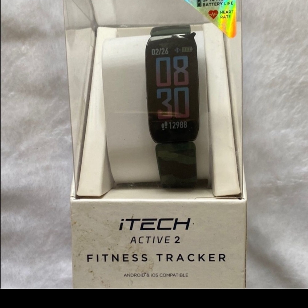 Active 2 Fitness Tracker Watch - Black
